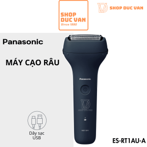 Máy Cạo Râu Panasonic ES-RT1AU 3 Lưỡi Chống Nước Cạo Khô Và Ướt Sạc USB Type C Mẫu Mới Năm 2024