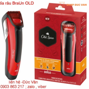 Máy tỉa râu BraUn OLD
