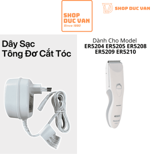 Củ Sạc Tông Đơ Panasonic Dây Sạc Tông Đơ Cắt Tóc Panasonic ER5204 ER5205 ER5208 ER5209 ER5210