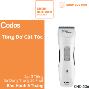 Tông Đơ Cắt Tóc Codos CHC-536 Dành Cho Gia Đình, Cá Nhân, Trẻ Em