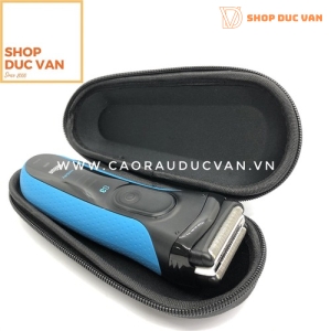 Túi cứng đựng máy cạo râu Braun Series 3 Proskin tiện dụng có khóa kéo mang theo du lịch