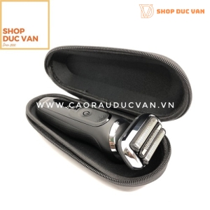 Túi cứng đựng máy cạo râu Braun Series 7 tiện dụng có khóa kéo mang theo du lịch