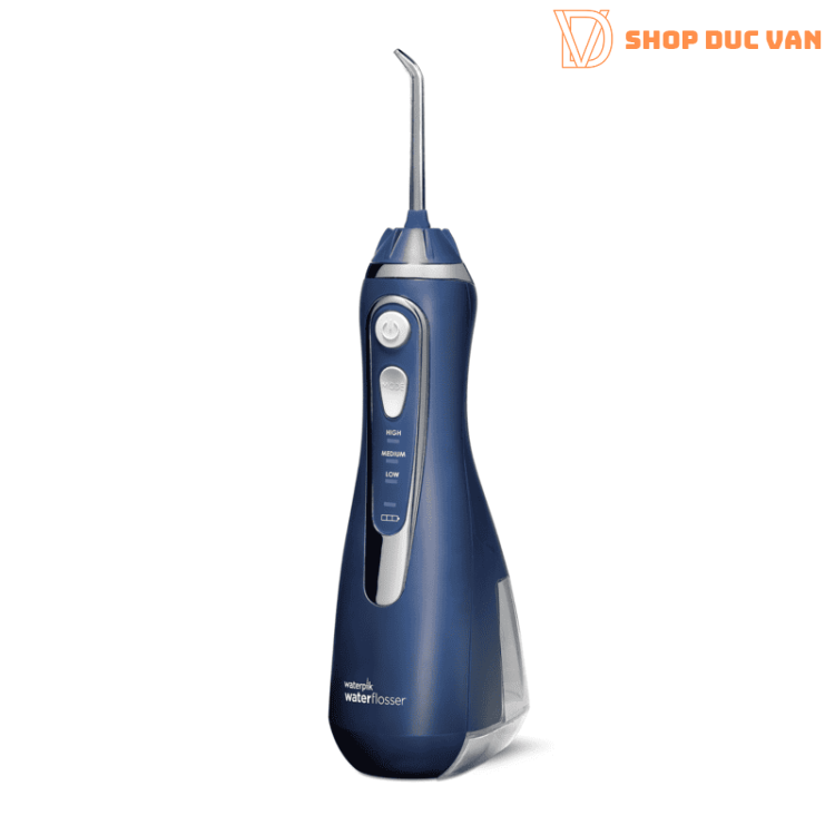 Máy tăm nước cầm tay Waterpik Cordless Advanced 2.0 WP-582CD Sạc nam châm, Chống nước, Pin 4 tuần