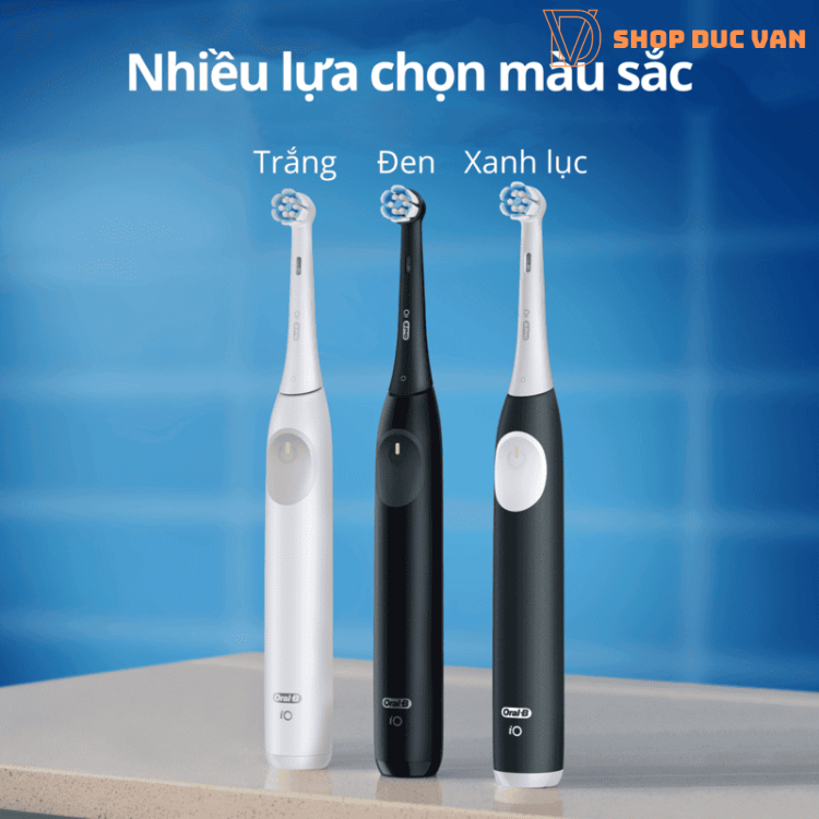 Oral-B iO Series 2 Electric Toothbrush - Smart Toothbrush with 3 Cleaning Modes & Smart Pressure Sensor for Sensitive Teeth and Gum Protection