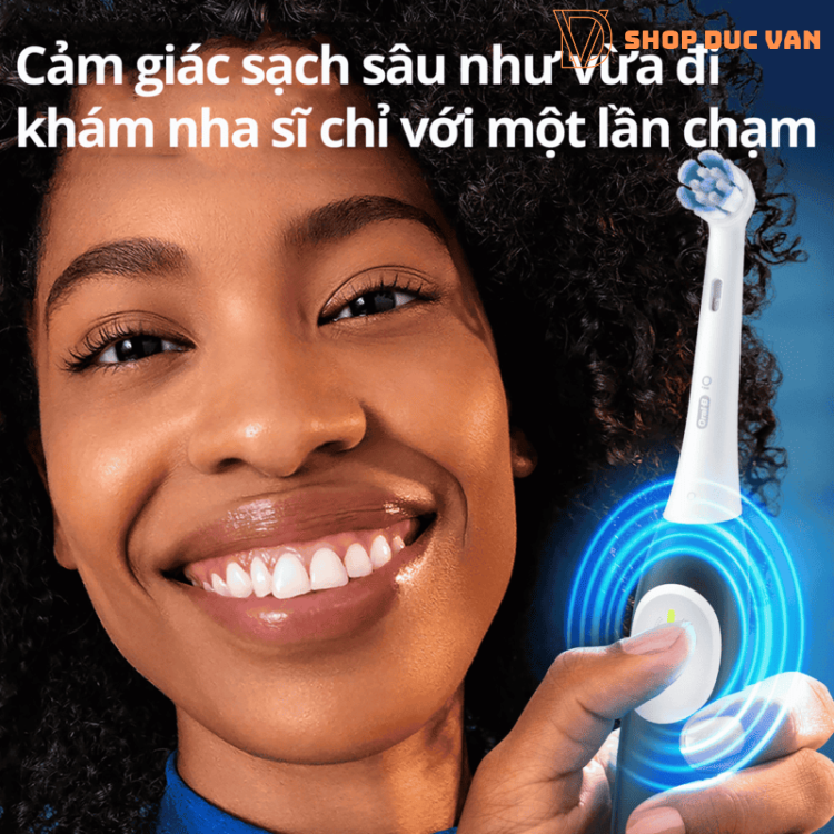 Oral-B iO Series 2 Electric Toothbrush - Smart Toothbrush with 3 Cleaning Modes & Smart Pressure Sensor for Sensitive Teeth and Gum Protection