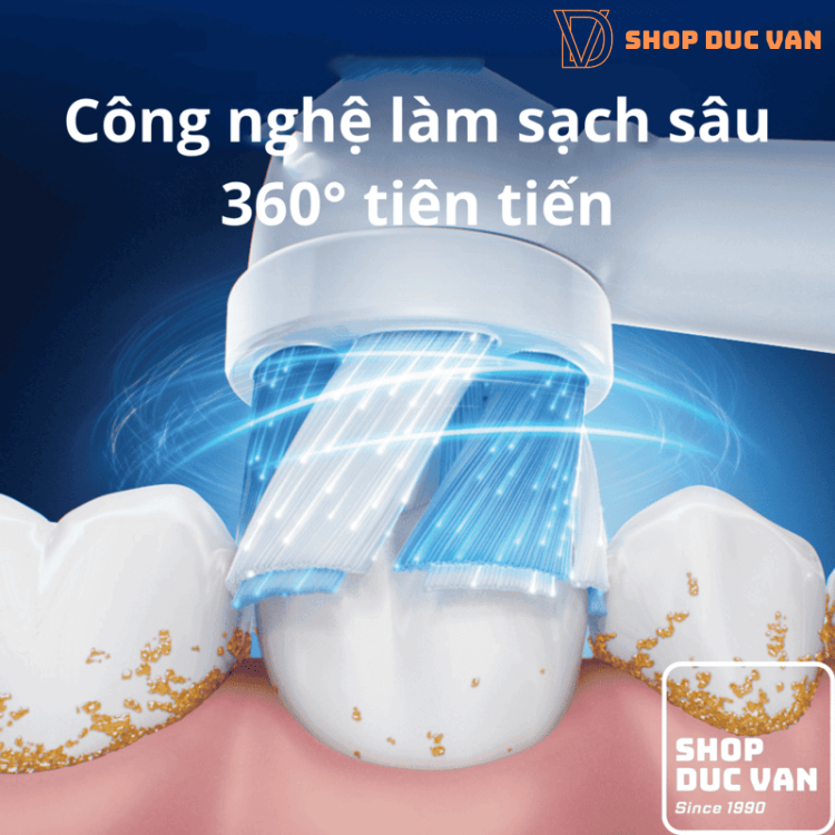 Oral-B iO3 Electric Toothbrush, iO Series 3 Rechargeable Toothbrush for Teeth Whitening and Gum Care, with Smart Pressure Sensor, 3 Modes
