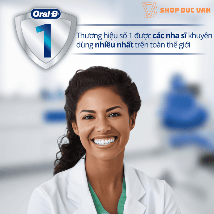 Bàn Chải Đánh Răng Điện Thông Minh Oral-B iO Series 6 iO6 Công Nghệ Từ Tính, 5 Chế Độ Làm Sạch, Kết Nối App