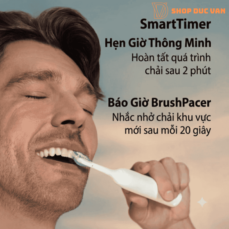 Bàn Chải Điện Philips Sonicare 5700 Chăm Sóc Nướu, Loại Bỏ Mảng Bám, Pin 21 Ngày