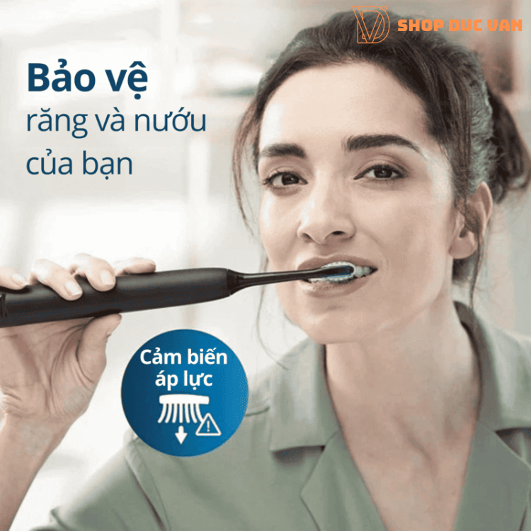 Bàn Chải Điện Philips Sonicare 7300 ExpertClean Sóng Âm Kết Nối App Bluetooth Chăm Sóc Nướu Khỏe Mạnh & Giảm Mảng Bám