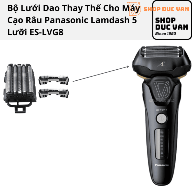 Màng Lưỡi Thay Thế Panasonic Cho Máy Cạo Râu 5 Lưỡi ES-LVG8 ES-NLV68 ES-LV67 ES-LVK8 ES-NLV98