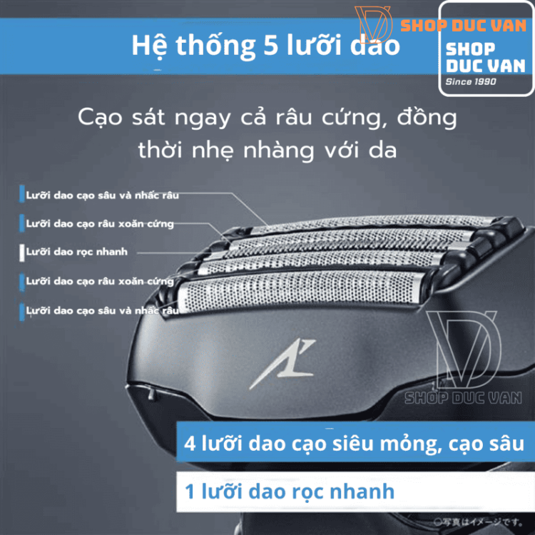 Màng Lưỡi Thay Thế Panasonic Cho Máy Cạo Râu 5 Lưỡi ES-LVG8 ES-NLV68 ES-LV67 ES-LVK8 ES-NLV98
