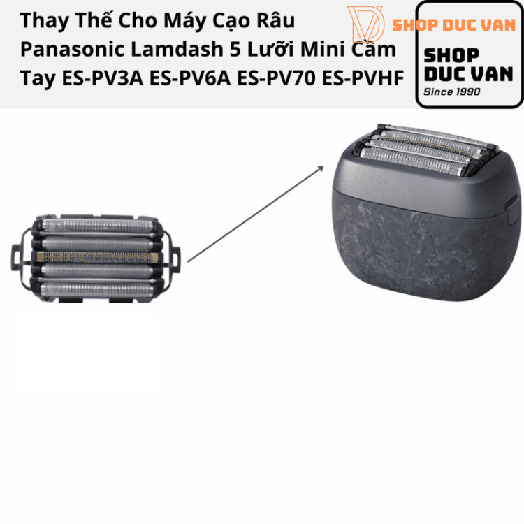 Panasonic Replacement Outer Foil (Made in Japan) – Fits Mini Shavers ES-PV3A, ES-PV6A, ES-PV70, ES-PVHF
