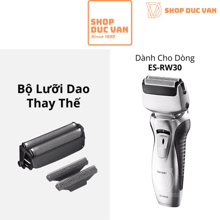 Lưỡi Dao Cạo Râu Và Màng Lưới Panasonic Thay Thế Cho ES-RW30 ES4820 ES4910 ES4950