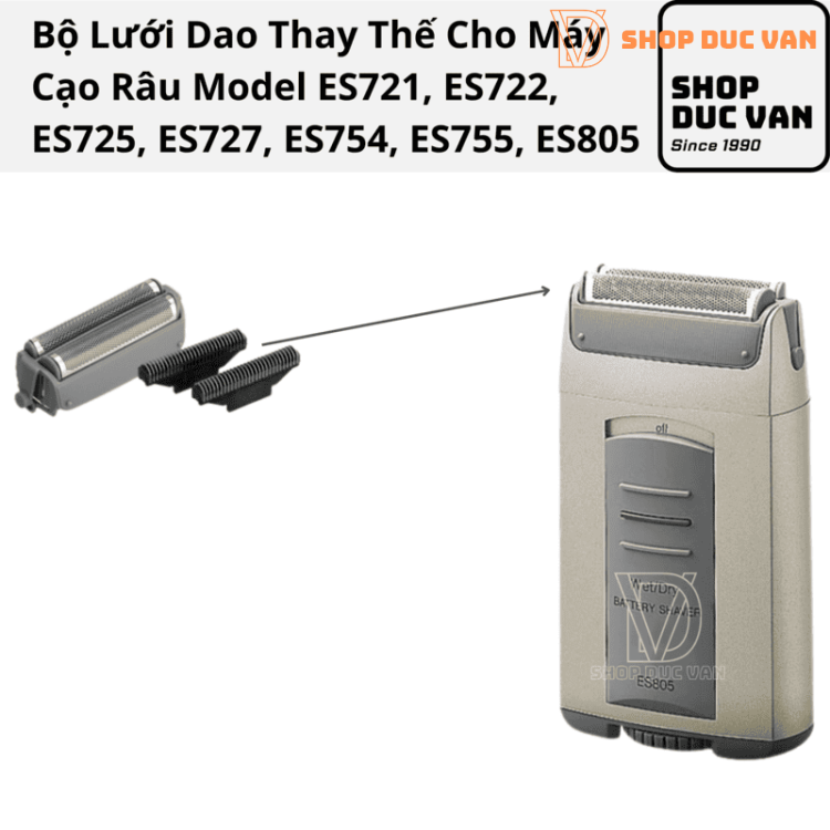 Bộ Màng Và Lưỡi Cạo Râu Thay Thế Cho Máy Panasonic ES721 ES755 ES805