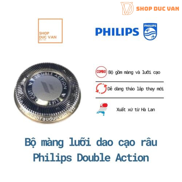 Bộ Màng Lưỡi Dao Máy Cạo Râu Philips Double Action 3000 Series 300 Series 30 Series HQ30 HQ32 HQ300 HQ302 HS702 HS703 HQ3405 HQ3425