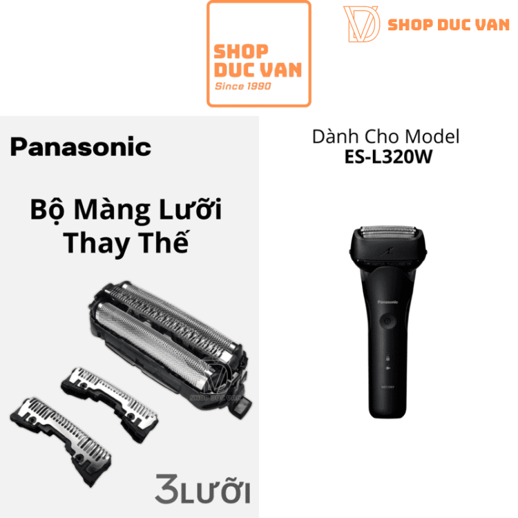 Bộ Màng Lưỡi Thay Thế Máy Cạo Râu Panasonic ES-L320W Chính Hãng Nhật Nội Địa