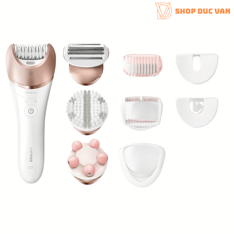 Máy tẩy lông Philips Satinelle Prestige BRE648