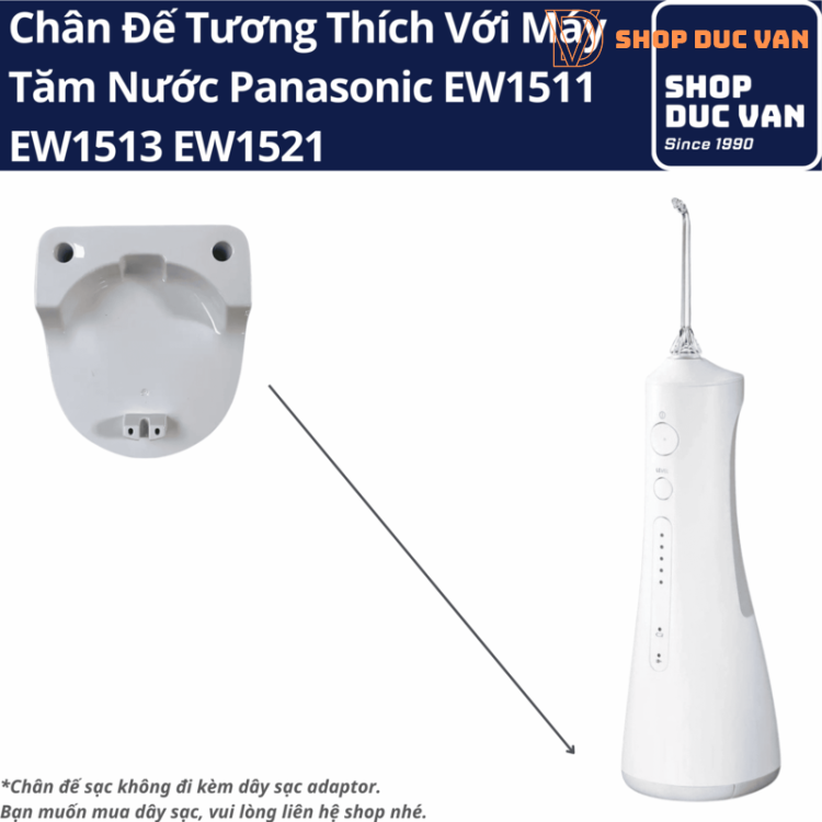 Đế Sạc Máy Tăm Nước Panasonic Cho EW1511, EW1521, EW1531