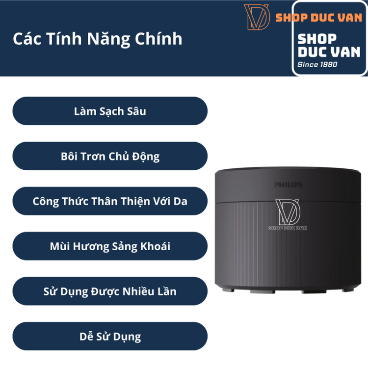 Cốc Rửa Dành Cho Máy Cạo Râu Philips Series 5000, 7000, 8000 và 9000  Quick Clean Pod