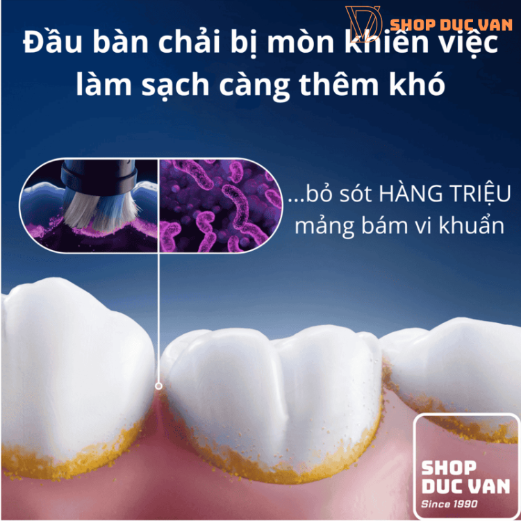 Đầu Bàn Chải Thay Thế Oral-B iO Gentle Care Dành Cho Răng Nhạy Cảm