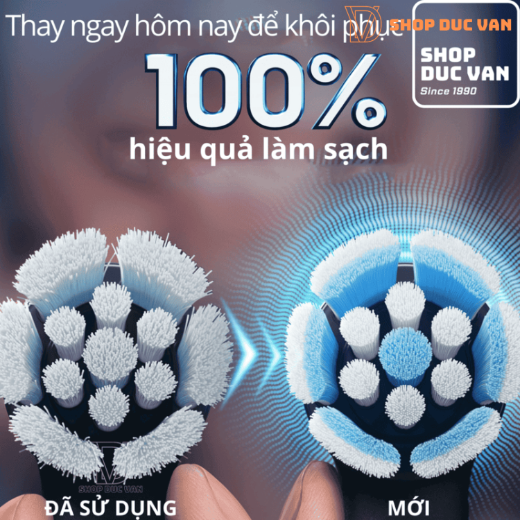 Đầu Bàn Chải Thay Thế Oral-B iO Gentle Care Dành Cho Răng Nhạy Cảm