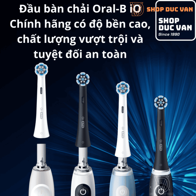 Đầu Bàn Chải Thay Thế Oral-B iO Gentle Care Dành Cho Răng Nhạy Cảm
