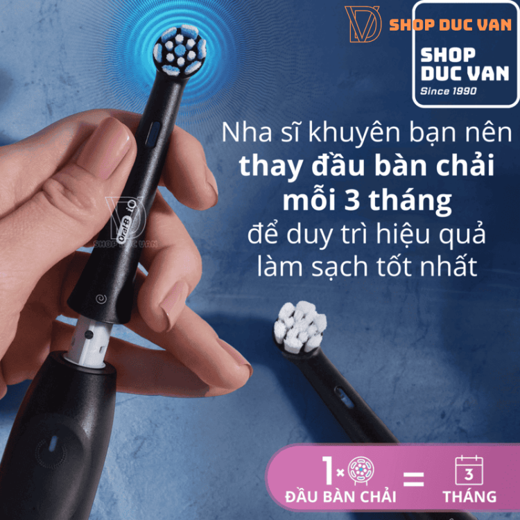 Đầu Bàn Chải Thay Thế Oral-B iO Gentle Care Dành Cho Răng Nhạy Cảm