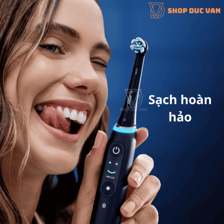 Oral-B iO Ultimate Clean Electric Toothbrush Replacement Head with 360° Deep Cleaning Technology