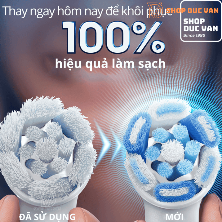Oral-B iO Ultimate Clean Electric Toothbrush Replacement Head with 360° Deep Cleaning Technology