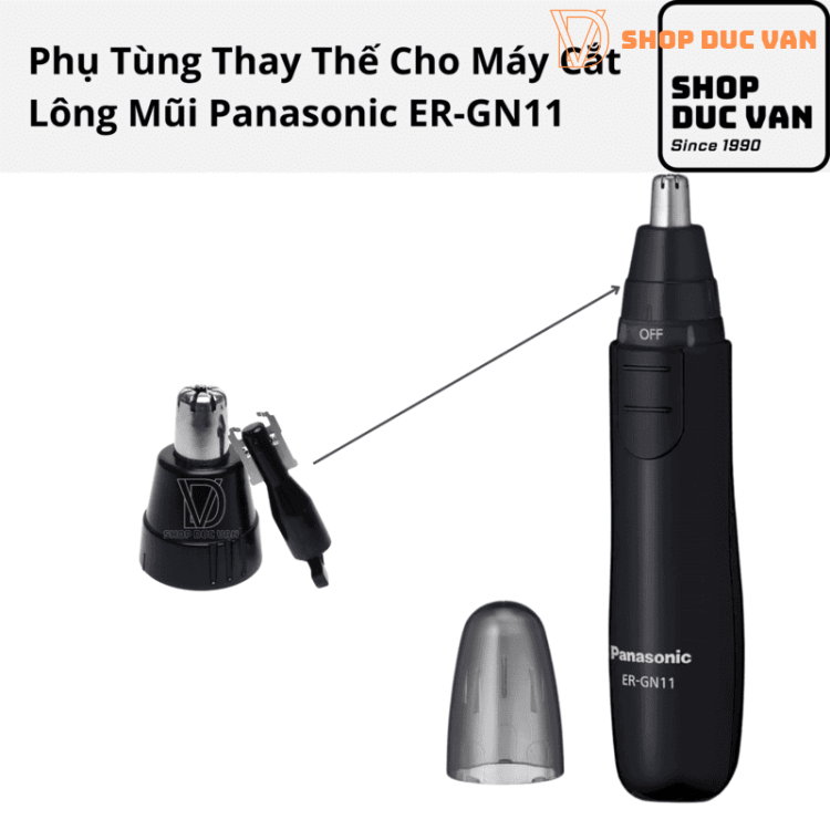 Đầu Dao Cắt Thay Thế Dùng Cho Máy Tỉa Lông Mũi Panasonic ER-GN12 ER-GN11 ER-GN10 ER-GN30 ER-GN50 ER-GN70