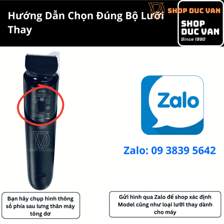 Đầu Lưỡi Thay Thế Cho Tông Đơ Tỉa Râu Braun Series 3 3470