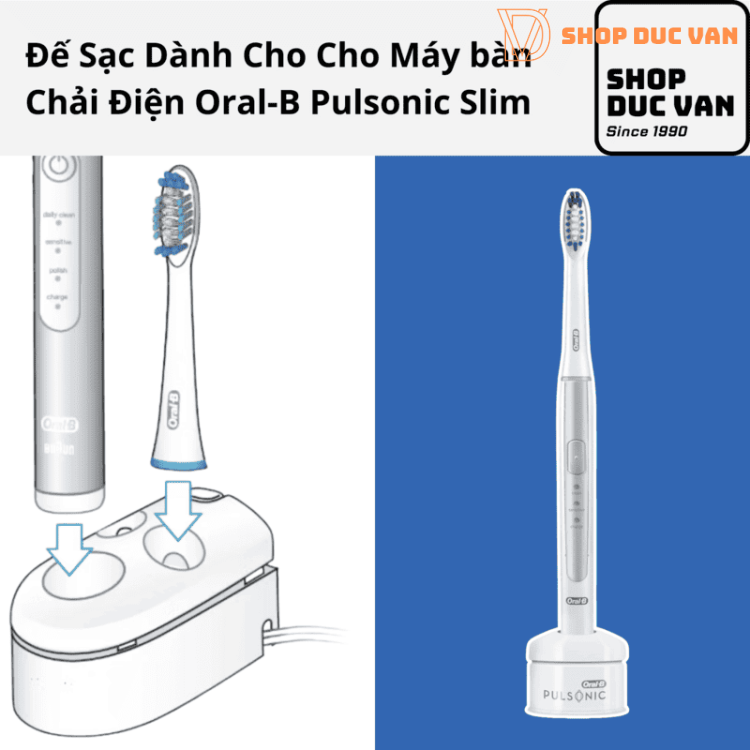Đế Sạc Bàn Chải Điện Oral-B Pulsonic Slim 