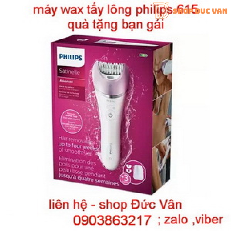 Máy tẩy lông philips BRE615