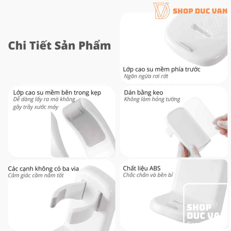 Giá Đỡ Máy Cạo Râu Gắn Tường Nhà Tắm Tiện Dụng Nhựa Cao Cấp
