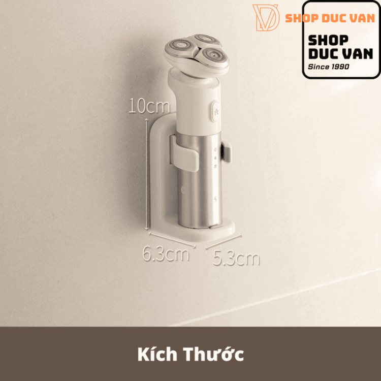 Giá Đỡ Máy Cạo Râu Gắn Tường Nhà Tắm Tiện Dụng Nhựa Cao Cấp