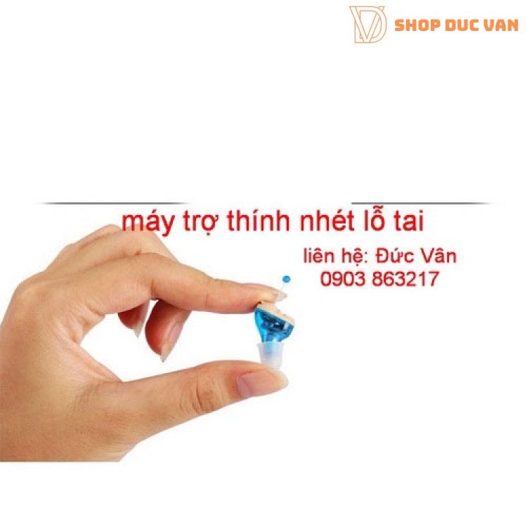 Mini voice hearing aids in the ear