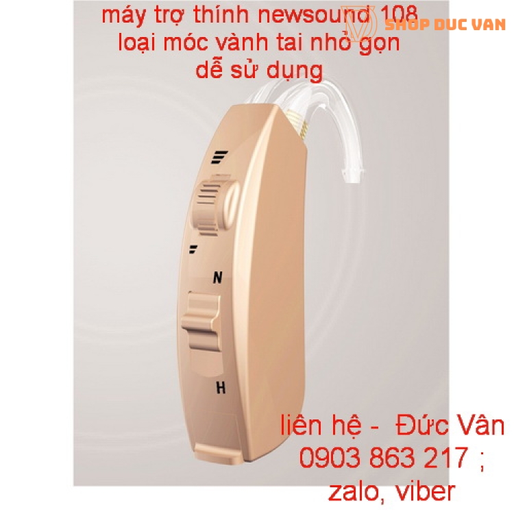 Máy Trợ thính không dây móc vành tai New Sound vivo108