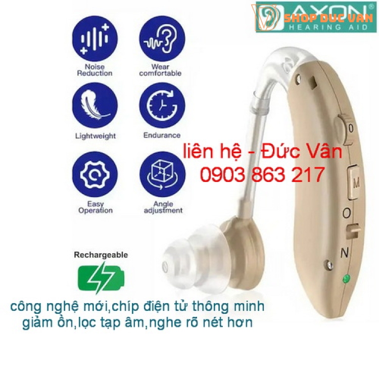 A360 behind-the-ear hearing aid