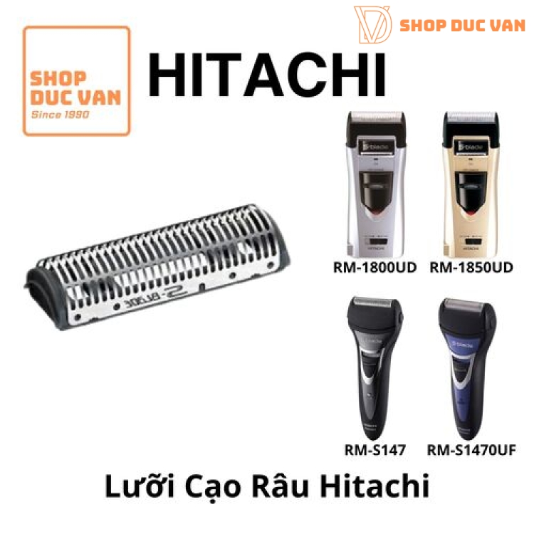 Lưỡi Dao Máy Cạo Râu Hitachi Model RM-1850UD RM-1800UD RM-180 BM-S10 RM-S1470UF RM-S147
