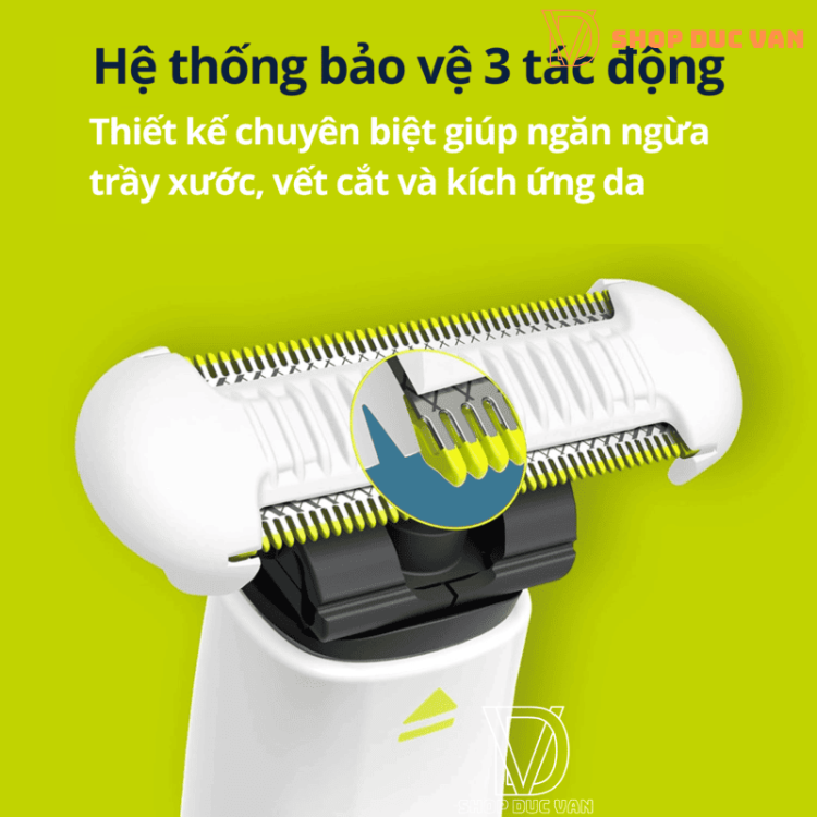 Lưỡi Thay Thế Philips OneBlade Intimate Chuyên Dụng Cho Máy QP1924