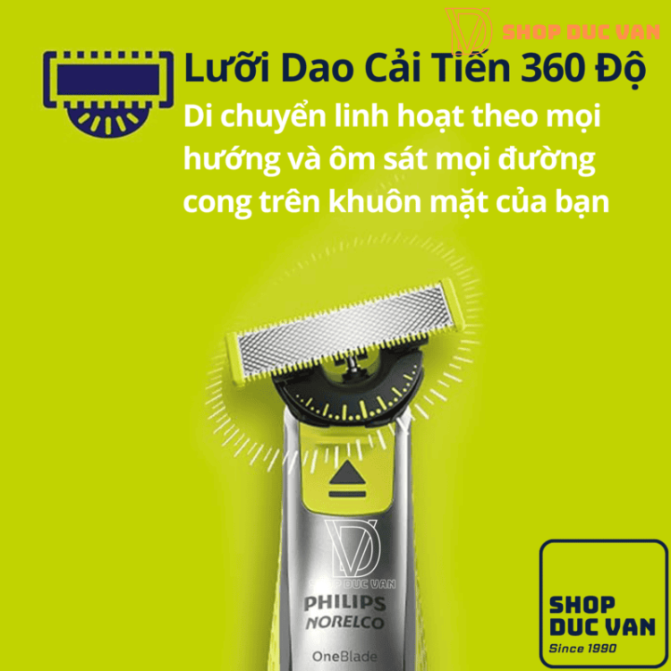 Lưỡi Dao Cạo Thay Thế Cho Philips OneBlade 360 Face & Body QP2830 QP2834