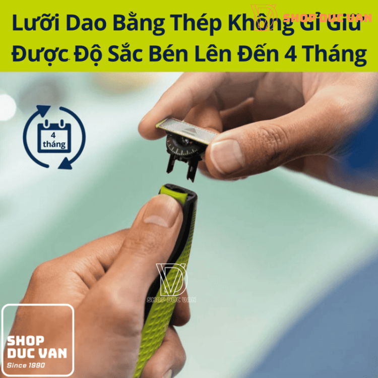 Lưỡi Dao Cạo Thay Thế Cho Philips OneBlade 360 Face & Body QP2830 QP2834