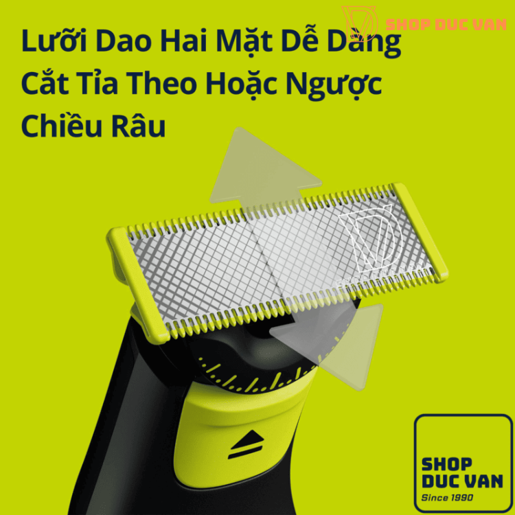 Lưỡi Thay Thế Philips OneBlade 360 Cạo Râu Cực Mượt  Tương Thích Dòng QP2724 QP2730 QP2734