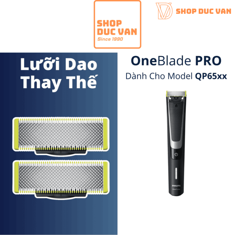 Philips OneBlade Origin Replacement Blade – Fits Pro QP6510 QP6520 QP6530 QP6541 QP6550