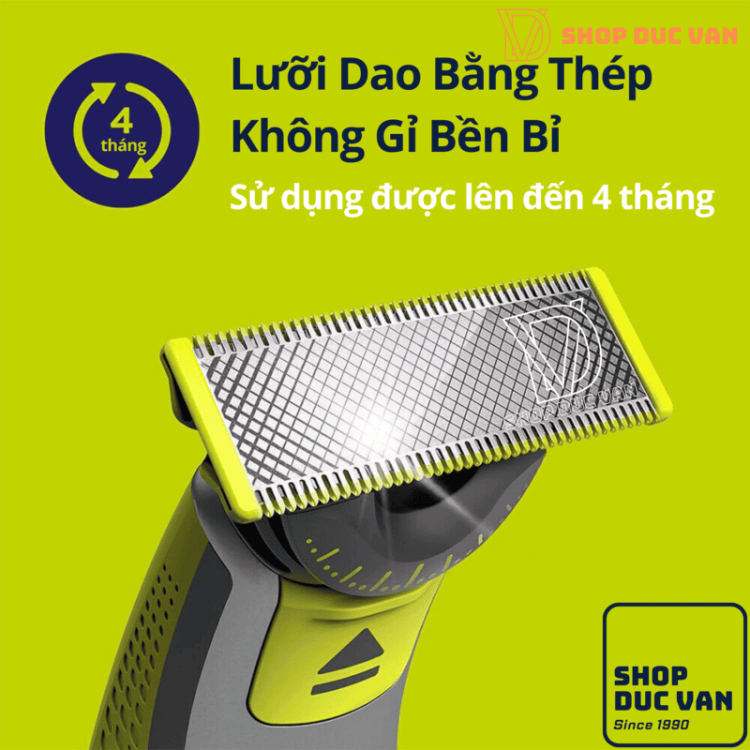 Lưỡi Dao Cạo Thay Thế Cho Philips OneBlade 360 Pro Face & Body QP6551 QP6552