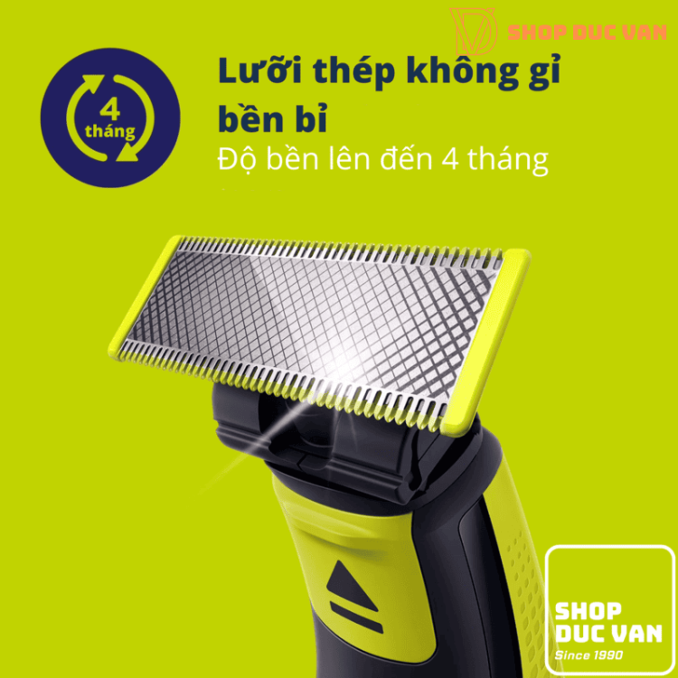 Lưỡi Dao Cạo Râu Philips OneBlade Original Thay Thế  Tương Thích Series QP6620 QP6650 