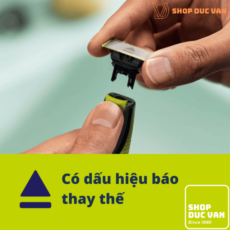 Lưỡi Cạo Philips OneBlade Original Thay Thế Cho Máy QP1424 QP2520 QP2530 QP2510