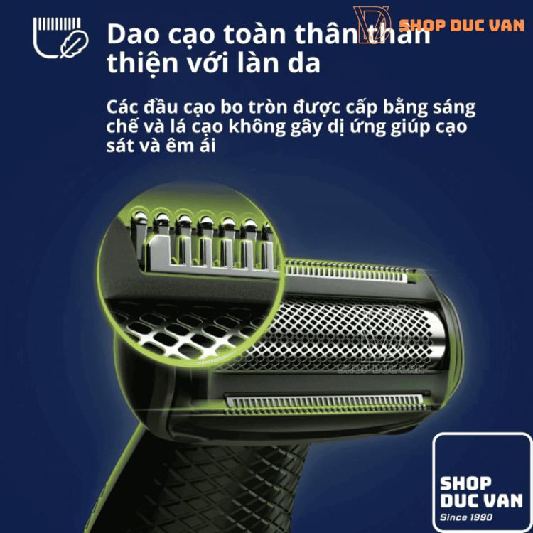 Đầu Lưới Cạo Thay Thế Philips Bodygroom Series 3100 Dùng Cho BG2028 BG2026 BG2025 BG2024 BG2022 BG2020