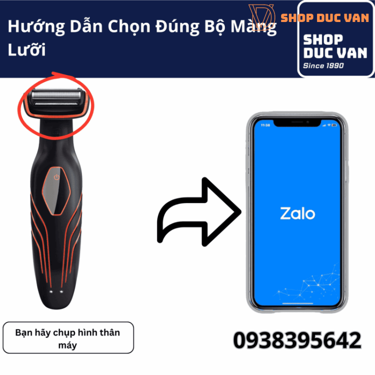 Đầu Lưới Cạo Thay Thế Philips Bodygroom Series 3100 Dùng Cho BG2028 BG2026 BG2025 BG2024 BG2022 BG2020