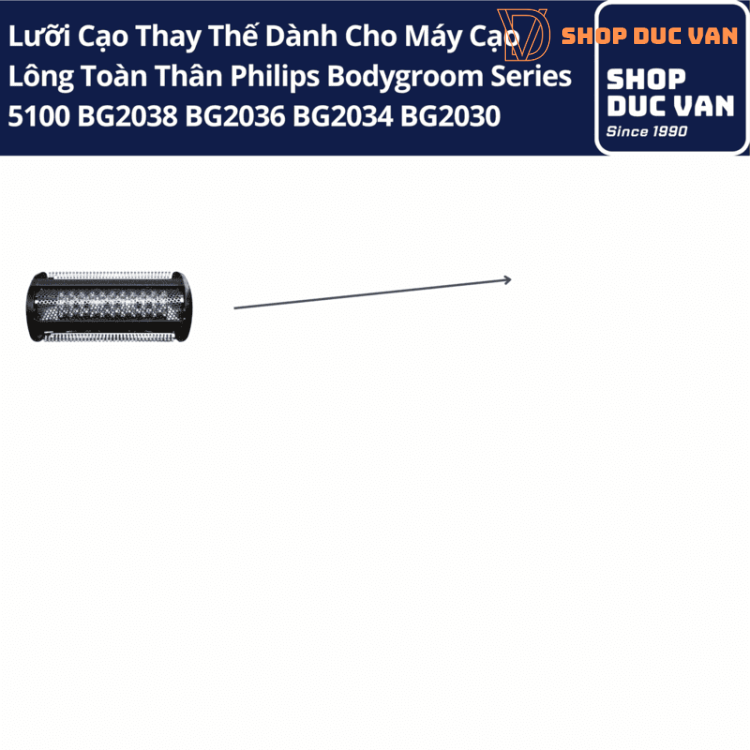 Đầu Lưới Cạo Philips Thay Thế Cho Máy Series 5100 BG2038 BG2036 BG2034 BG2030 